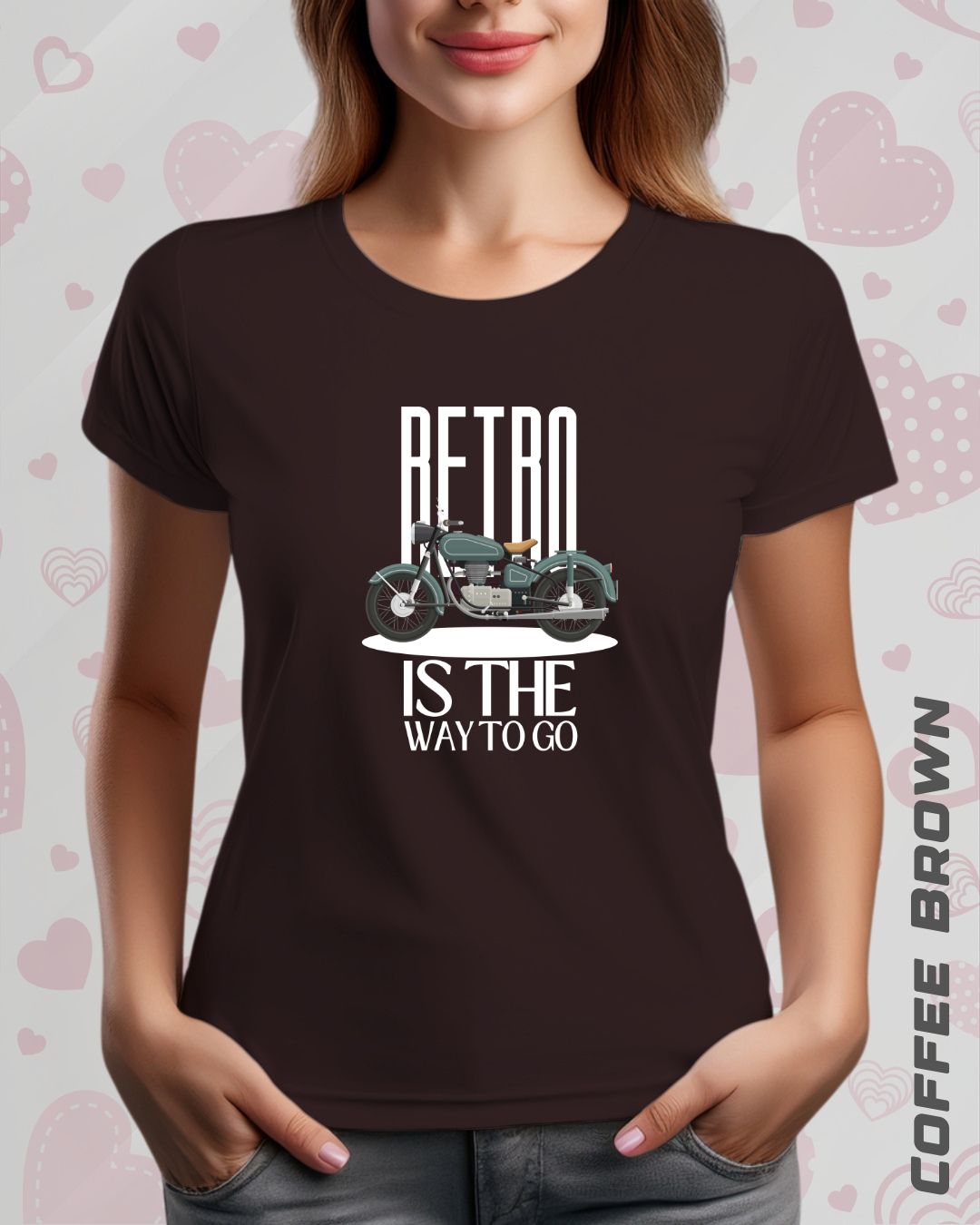 GO RETRO TEE - DARKER SHADES